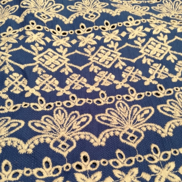 Loft Embroidered Eyelet Skirt - Picture 3 of 7